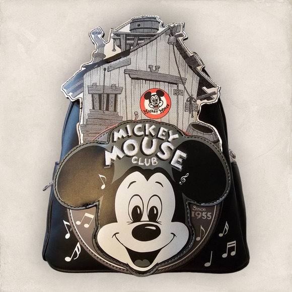 Loungefly Disney 100 Mickey Mouse Club Mini Backpack - Picture 3 of 7